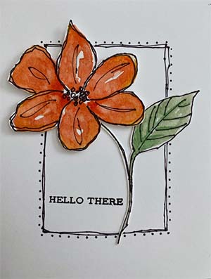 image of a greeting card made by Lyn Bernatovich