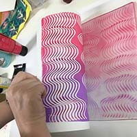examples of gelli plate prints