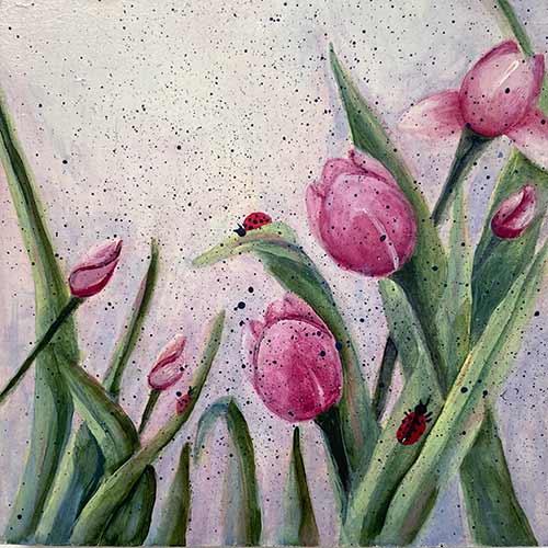 artwork from 6x6 Community Art Show 2022