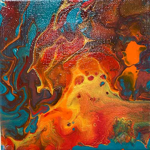 artwork from 6x6 Community Art Show 2022