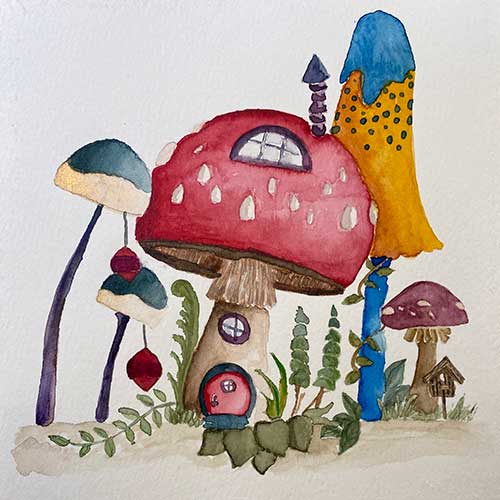 artwork from 6x6 Community Art Show 2022