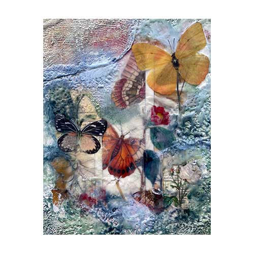 artwork from Exploring Encaustics Art Show 2022