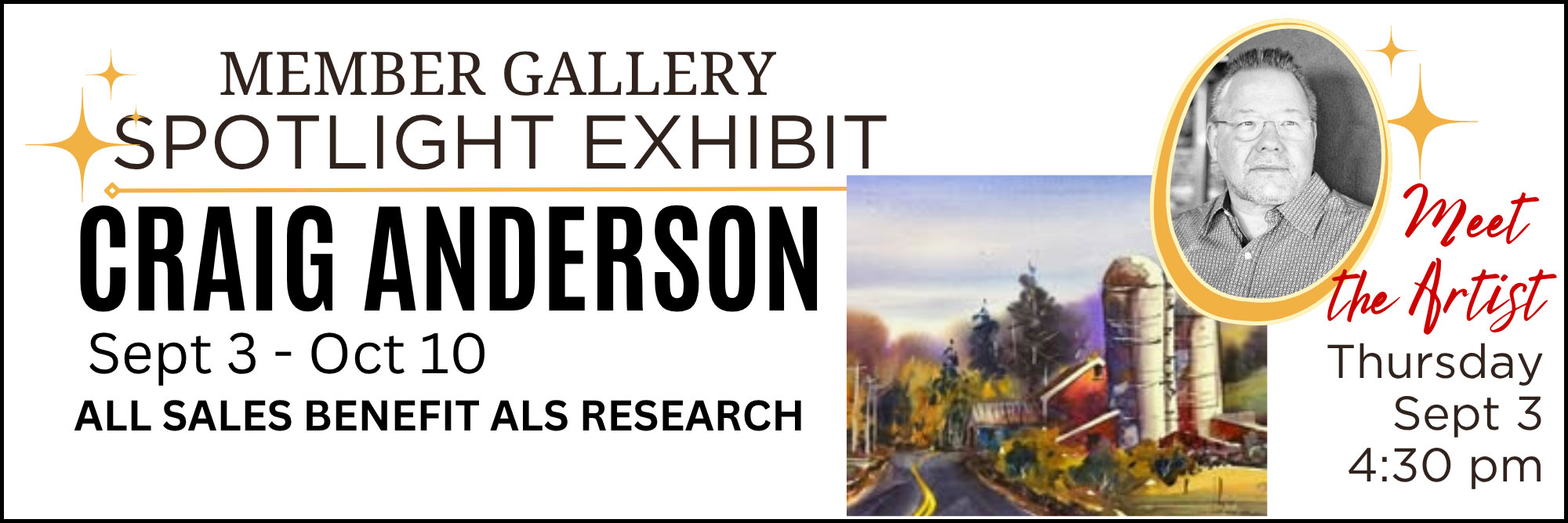 website banner announcing the Hooked on Salmon River Juried Art Exhibition 2026 will open August 27; the opening reception will be held August 28